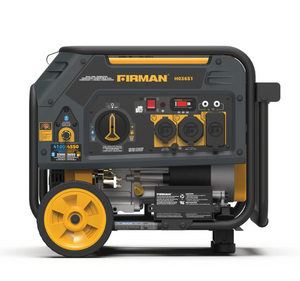 Firman H03651 Dual Fuel 4550W Portable Generator Electric Start 120V